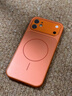 PD 適用于蘋(píng)果12pro max手機殼磁吸iPhone12pro保護殼秒變蘋(píng)果17自帶鏡頭膜防塵網(wǎng)全包保套防摔電鍍 橙色-妙變蘋(píng)果17 iPhone 12 曬單實(shí)拍圖