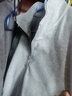 羅蒙（ROMON）純棉立領(lǐng)運動(dòng)開(kāi)衫衛衣男裝休閑寬松上衣薄.款秋冬加絨外套拉鏈 淺灰色【薄 款】 XL 【121-135斤】 曬單實(shí)拍圖