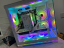 玩嘉孤勇者mini無(wú)A柱電腦機箱臺式機240水冷主機箱海景房MATX主板機箱33cm長(cháng)顯卡風(fēng)冷側透機箱 孤勇者mini白彩虹版+7棱鏡4pro風(fēng)扇 曬單實(shí)拍圖