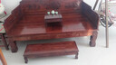 金來(lái)羅漢床新中式實(shí)木仿古沙發(fā)明清古典民宿原木榆木虎腳雕花羅漢榻 滿(mǎn)雕麒麟羅漢床+炕幾 0.8米*2米 曬單實(shí)拍圖