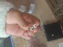 XUPING旭平首飾合金時(shí)尚氣質(zhì)精美微鑲迷你百搭甜美蝴蝶耳釘送禮飾品X001160497 耳釘 曬單實(shí)拍圖