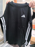 adidas三條紋休閑簡(jiǎn)約寬松長(cháng)袖T恤男女秋季阿迪達斯輕運動(dòng)   黑色   XS 曬單實(shí)拍圖