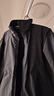 蕉下（beneunder）男士氣絨服秋冬保暖外套輕薄戶(hù)外運動(dòng)防風(fēng)夾克寬松百搭 漫暮黑【升級款】 L 曬單實(shí)拍圖