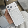玄皇適用iphone17promax手機殼蘋(píng)果17pro鏡頭全包防摔保護套AI相機按鍵膚感磨砂抗指紋磁吸充電軟邊框 【白色】原機拍照按鍵丨magsafe磁吸 iphone17pro【贈無(wú)黑邊康寧膜】 曬單實(shí)拍圖