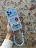 素洛適用蘋(píng)果17promax手機殼大視窗立體kt貓卡包iPhone16pro卡通可愛(ài)少女心15超好看帶掛繩女14保護套 立體kitty貓卡包藍帶鏈條 iPhone 17 Pro Max 曬單實(shí)拍圖