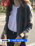 浪莎針織開(kāi)衫女2025年秋冬新款顯瘦外套女小個(gè)子外搭洋氣高級感上衣 曬單實(shí)拍圖