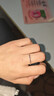 DR.KEEFFR木與枝情侶戒指999足銀女男一對小眾設計款對戒520情人節紀念禮物 S999足銀一對品牌禮盒/可順豐空運 開(kāi)口 ( 可調節大小 ) 曬單實(shí)拍圖