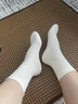 寶娜斯襪子女純棉中筒棉襪秋冬季中厚款女學(xué)生堆堆襪女式四季女士長(cháng)襪子 白色+白色+白色+白色+白色】 5雙 均碼 5雙裝【100%棉】建議35-40碼 曬單實(shí)拍圖