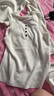 太平鳥(niǎo)女裝背心開(kāi)衫秋季通勤簡(jiǎn)約內搭質(zhì)感時(shí)尚百搭 米色背心 L 曬單實(shí)拍圖