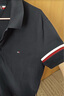 Tommy Hilfiger25春夏新款男透氣珠地棉高級撞色短袖/休閑通勤鑲邊翻領(lǐng)POLO 曬單實(shí)拍圖