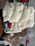 white wheat兒童25冬季新款卡通背心男童女寶保暖三防羽絨馬甲加厚 米色 100 曬單實(shí)拍圖