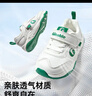 基諾浦（ginoble）學(xué)步鞋春秋款機能鞋透氣1-5歲男女寶寶鞋子GW1486A 白色/蒼綠 24 150mm 適合腳長(cháng)146-155mm 曬單實(shí)拍圖