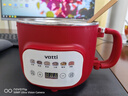 華帝（VATTI）華帝多功能低糖飯煲小型1-3人蒸煮燉一體鍋智能電火鍋宿舍小煮鍋家用隔水燉瀝糖低糖飯煲定時(shí)蒸鍋 1.6L 【紅色】多功能低糖飯煲 曬單實(shí)拍圖