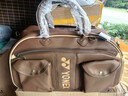 尤尼克斯（YONEX）羽毛球包波士頓衣物包高爾夫系列手提包單肩包獨立鞋倉BB-5854CR BB-5854CR巧克力色 曬單實(shí)拍圖