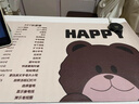 貞嘻加熱桌墊鼠標墊電熱發(fā)熱桌面辦公室暖手桌墊學(xué)生寫(xiě)字墊生日禮物女 棕色小熊加熱桌墊80*33cm 【6檔智能控溫+數顯款】 曬單實(shí)拍圖