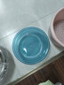 加大加厚泡腳盆家用大號洗臉盆洗衣盆學(xué)生宿舍洗內褲收納盆子 藍色 大號【直徑29cm】 曬單實(shí)拍圖
