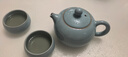 單亦汝瓷汝窯茶具套裝非遺功夫茶具套裝西施壺一壺兩杯-天青色 曬單實(shí)拍圖