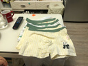 浪莎兒童內褲男童平角中大童寶寶純棉5A抑菌學(xué)生青少年短褲4條裝 曬單實(shí)拍圖