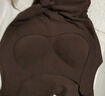 FitonTon大碼保暖背心女胖mm秋冬羊毛蠶絲帶胸墊一體打底內搭內衣女3XL 曬單實(shí)拍圖