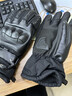 訪(fǎng)客（FK）電加熱手套摩托車(chē)手套戶(hù)外運動(dòng)騎行保暖觸屏電暖手套長(cháng)途摩旅保暖 黑色發(fā)熱手套【電池盒款】 曬單實(shí)拍圖