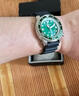 西鐵城（CITIZEN）手表男日韓表綠水鬼光動(dòng)能日顯PU帶運動(dòng)送新年禮物BN0158-18X 曬單實(shí)拍圖