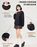 JEANSWEST CLUB真維斯圓領(lǐng)衛衣女春秋款潮流休閑運動(dòng)外套女生簡(jiǎn)約寬松百搭長(cháng)袖女 曬單實(shí)拍圖