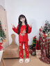 云薔本命年馬年女睡衣 睡衣一家三口四口紅色屬馬全家福家庭裝親子裝 SDM11506馬到成功 M 100c8碼【身高85-102cm】 曬單實(shí)拍圖