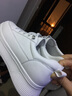 康奈女士厚底小白鞋新款休閑鞋舒適小清新簡(jiǎn)約增高板鞋18252079 白色 38 曬單實(shí)拍圖