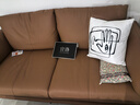 宜洛（IGLOUCE）真皮沙發(fā)小戶(hù)型家用沙發(fā)輕奢現代極簡(jiǎn)沙發(fā)意式直排沙發(fā)客廳 【豪華版松木框架·190cm雙人位】 【Alpha阿爾法-摔紋頭層牛皮】接觸面 曬單實(shí)拍圖