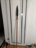 競冠高端品質(zhì)長(cháng)矛高錳鋼頭加厚尖頭鏟子野外多功能野營(yíng)探險豬矛劈柴用 多功能 矛頭+1.2米一級椿木柄 曬單實(shí)拍圖