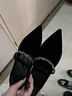 百思圖2025秋季商場(chǎng)新款優(yōu)雅瑪麗珍鞋細跟高跟鞋女單鞋W9520AQ6 黑色 37 曬單實(shí)拍圖