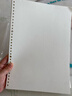 晨光（M&G）文具活頁(yè)環(huán)扣牛皮素描本替芯A4/60頁(yè) 素描紙專(zhuān)業(yè)美術(shù)速寫(xiě)本側翻繪畫(huà)初學(xué) 開(kāi)學(xué)禮物 SA4299Z 曬單實(shí)拍圖