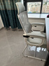 舒客藝家電腦椅辦公椅職員網(wǎng)椅會(huì )議椅家用靠背休閑椅子弓形學(xué)生宿舍學(xué)習椅 WE白灰+腳踏弓形【乳膠款】 曬單實(shí)拍圖