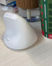多彩（Delux）M618AIR GX輕量化人體工學(xué)無(wú)線(xiàn)垂直立式鼠標辦公靜音鼠標電腦筆記本通用 超長(cháng)待機 極地白 曬單實(shí)拍圖