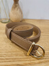 愛(ài)情海牛皮女士皮帶褲腰帶裝飾配裙子學(xué)生針扣式簡(jiǎn)約百搭褲帶生日禮物  曬單實(shí)拍圖