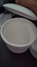 陶瓷燉盅帶蓋隔水燉燕窩碗湯盅商用蒸蛋碗燉罐帶蓋碗瓦罐 4.5英寸燉盅帶蓋【約400毫升】 曬單實(shí)拍圖