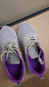 喬丹格蘭【廠(chǎng)牌】女鞋春夏網(wǎng)面透氣休閑運動(dòng)鞋軟底防滑旅游跑步鞋 0199灰紫 37 曬單實(shí)拍圖