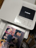 佳能（Canon）cp1500手機無(wú)線(xiàn)照片打印機學(xué)生家用熱升華小巧便攜式彩色相片打印機 洗照片過(guò)塑定制 能連手機藍牙 CP1500珍珠白【自動(dòng)覆膜】 套餐一【單人體驗套裝】 曬單實(shí)拍圖