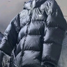 駱駝（CAMEL）戶外羽絨服男女同款情侶加厚保暖面包服 A35WR28002 幻影黑 XL 曬單實拍圖
