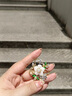 赫蓮娜HR輕奢珍珠花朵高檔胸針大衣領(lǐng)花西裝配飾情人節生日禮物送女友 珍珠花朵胸針 曬單實(shí)拍圖