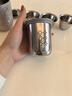 飛劍（feijian）純鈦旅行功夫茶具雙層隔熱茶杯套裝戶(hù)外露營(yíng)便攜泡茶器套裝皓月銀 曬單實(shí)拍圖