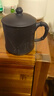 云禪尚陶 紫砂杯宜興全手工原礦黑泥茶具紫砂杯子大容量蓋杯茶杯 清風(fēng)入懷杯（約480cc） 曬單實(shí)拍圖
