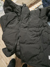 熊貓·本（ben.panda）羽絨服男潮流新款日系防潑水寬松休閑連帽80%白鴨絨保暖外套 黑色 L 曬單實(shí)拍圖