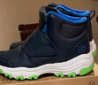 Skechers斯凱奇秋冬童鞋寶寶雪地靴高幫兒童棉鞋男童保暖棉靴 8701647L 曬單實(shí)拍圖