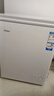 海爾（Haier）142L單溫低霜小冰柜家用商用冷藏柜冷凍柜冰柜京東自營(yíng)小型冰箱小型冷柜BC/BD-142GHW9D國家補貼 曬單實(shí)拍圖
