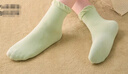 十月結晶孕婦襪子月子襪產(chǎn)后春秋夏季產(chǎn)婦吸汗透氣保暖 純棉松口款【4雙裝】 曬單實(shí)拍圖