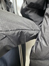 阿迪達斯（adidas）三葉草系列 中性 3S LONG DOWN U 長(cháng)款羽絨服 KC2564 黑色  S  曬單實(shí)拍圖
