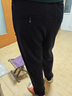 羅蒙（ROMON）運動(dòng)休閑西褲春夏秋冬季加肥大碼系腰帶寬松長(cháng)褲子男松緊腰長(cháng)褲 藏青-四季 常規 4XL 【180-200斤】 曬單實(shí)拍圖