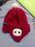 貝娜茜兒童帽子秋冬寶寶針織帽男孩外出保暖護耳帽女童男童毛線(xiàn)帽冬季男 曬單實(shí)拍圖