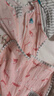 LOVE TO dream嬰兒防驚跳睡袋春夏輕薄款薄棉寶寶防踢被投降式睡袋 粉色兔M碼 曬單實(shí)拍圖
